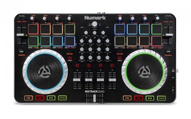 Dj-контроллер Numark MIXTRACK QUAD