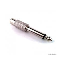 Переходник с джек 6,3 моно на RCA