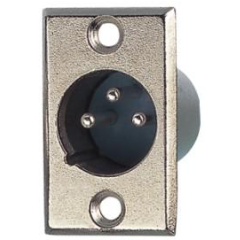 Канон (XLR) монтажный папа GCC064/N 3P