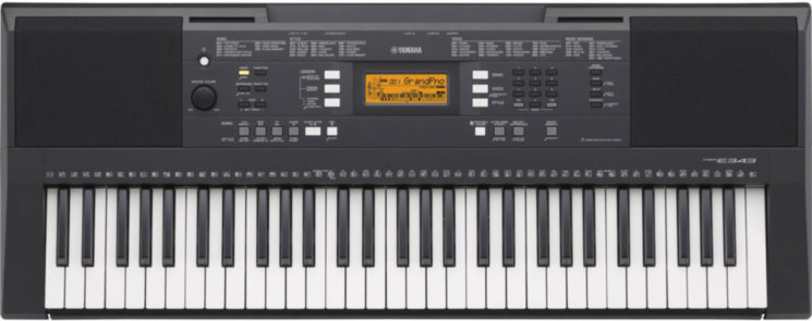 Синтезатор Yamaha PSR-E343 + блок питания