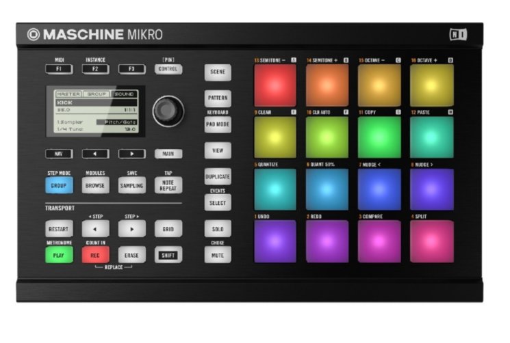 Dj контроллер Native Instruments MIKRO MASCHINE MKII
