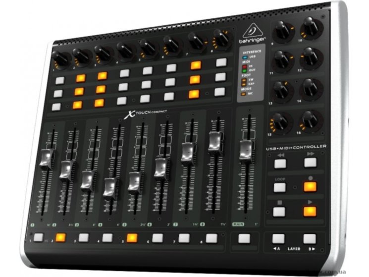 Dj контроллер Behringer X-Touch Compact