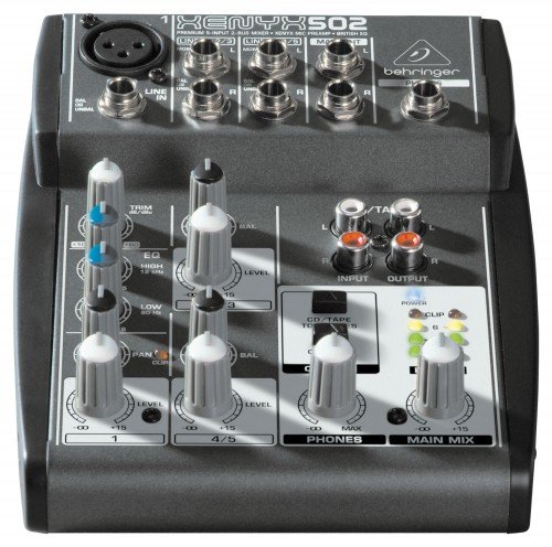 Микшерный пульт Behringer XENYX Q502USB