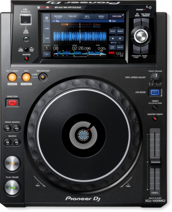 Прокат DJ-ПРОИГРЫВАТЕЛЯ PIONEER XDJ-1000MK2