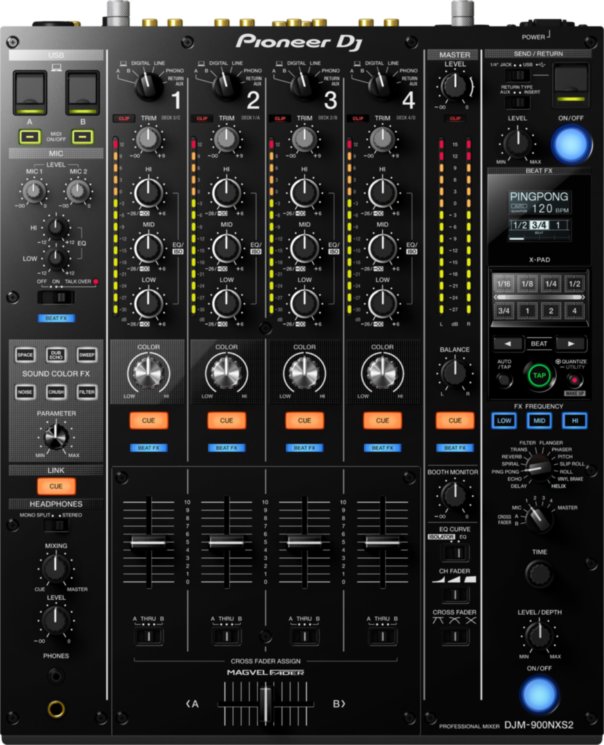 Прокат DJ-МИКШЕРА PIONEER DJM-900NXS2 (NEXUS2)