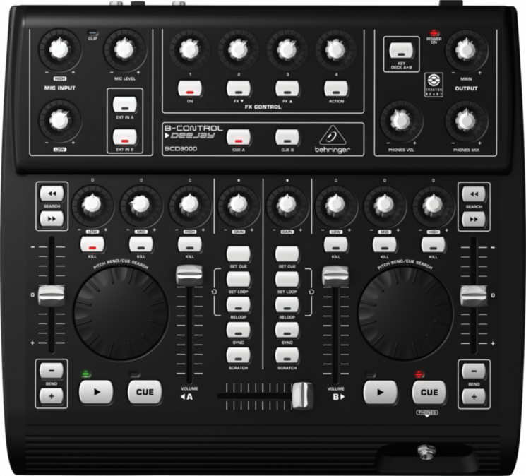 DJ контроллер Behringer BCD 3000 B-CONTROL DEEJAY