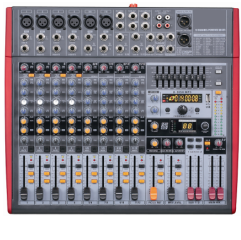 Силовой микшерный пульт BIG AMP1800 + FX12 MP3 + EQ 2*900W