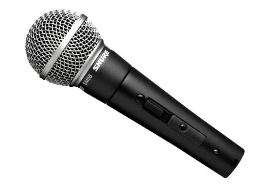 Прокат оригинального шнурового микрофона Shure SM58