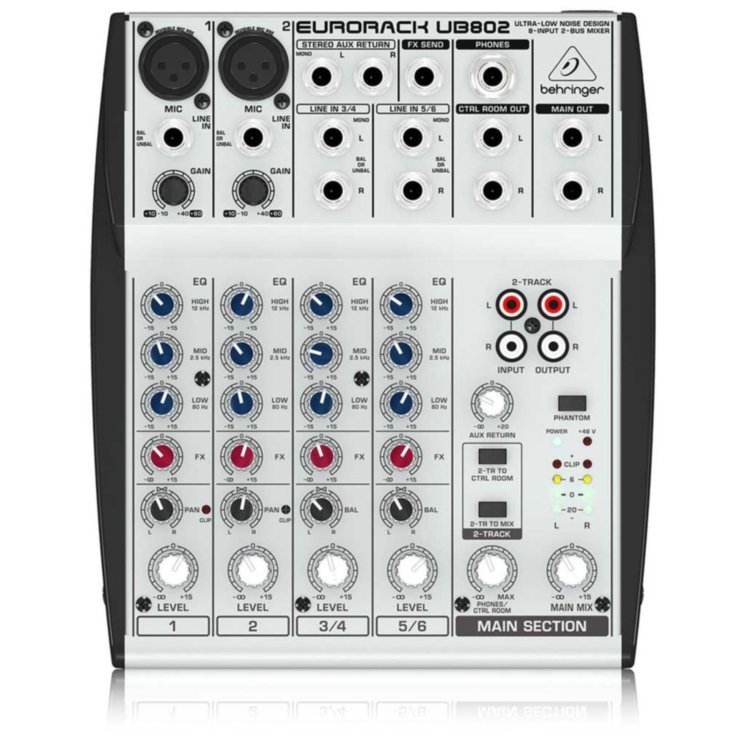 Микшерный пульт Behringer UB 802