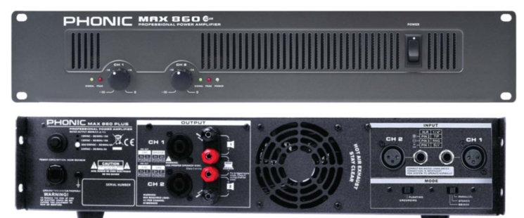 Усилитель мощности Phonic MAX 860