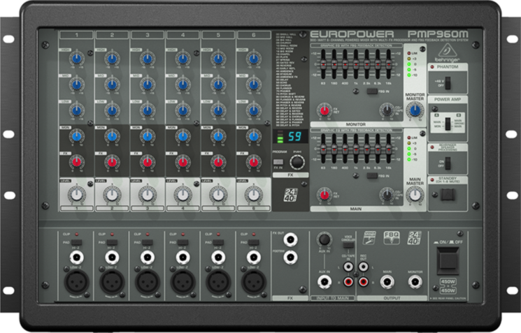 Активный микшерный пульт Behringer PMP960M