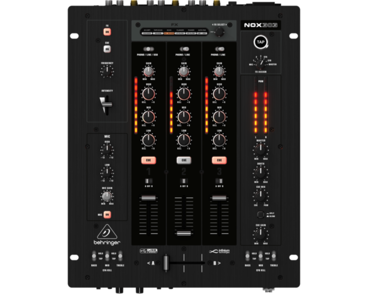 Dj микшер Behringer NOX303 PRO MIXER