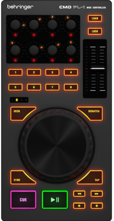 Dj контроллер Behringer CMD PL-1